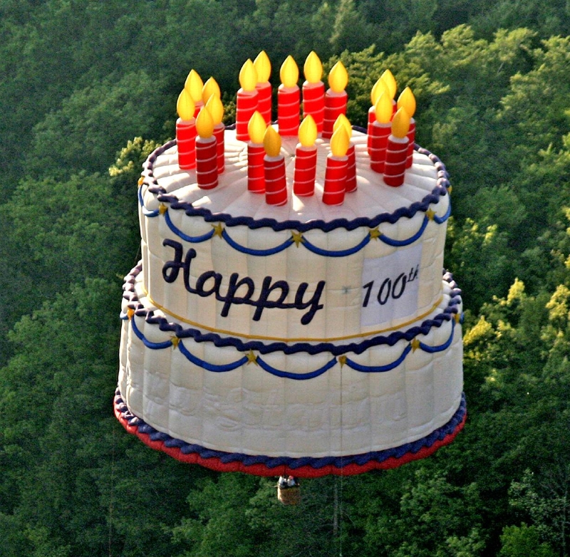 birthday cake 100