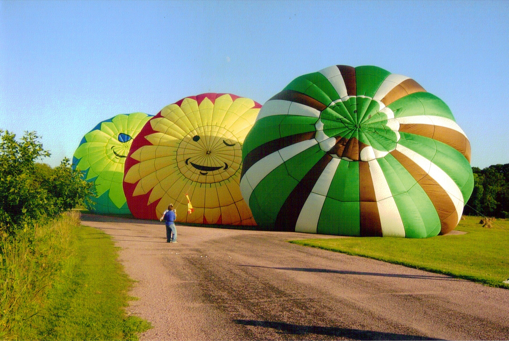 Balloon Parachute Artwork
