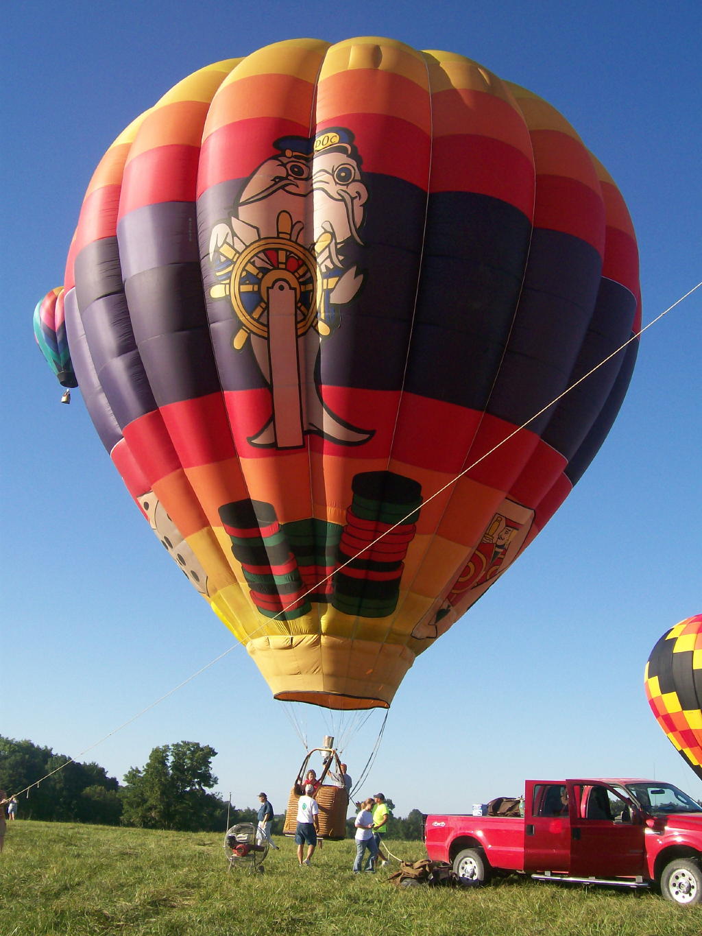 Balloon Parachute Artwork